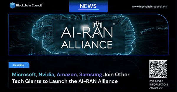 Microsoft, Nvidia, Amazon, Samsung Join Other Tech Giants to Launch the AI-RAN Alliance