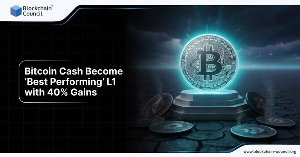 Bitcoin Cash Become ‘Best Performing’ L1 with 40% Gains