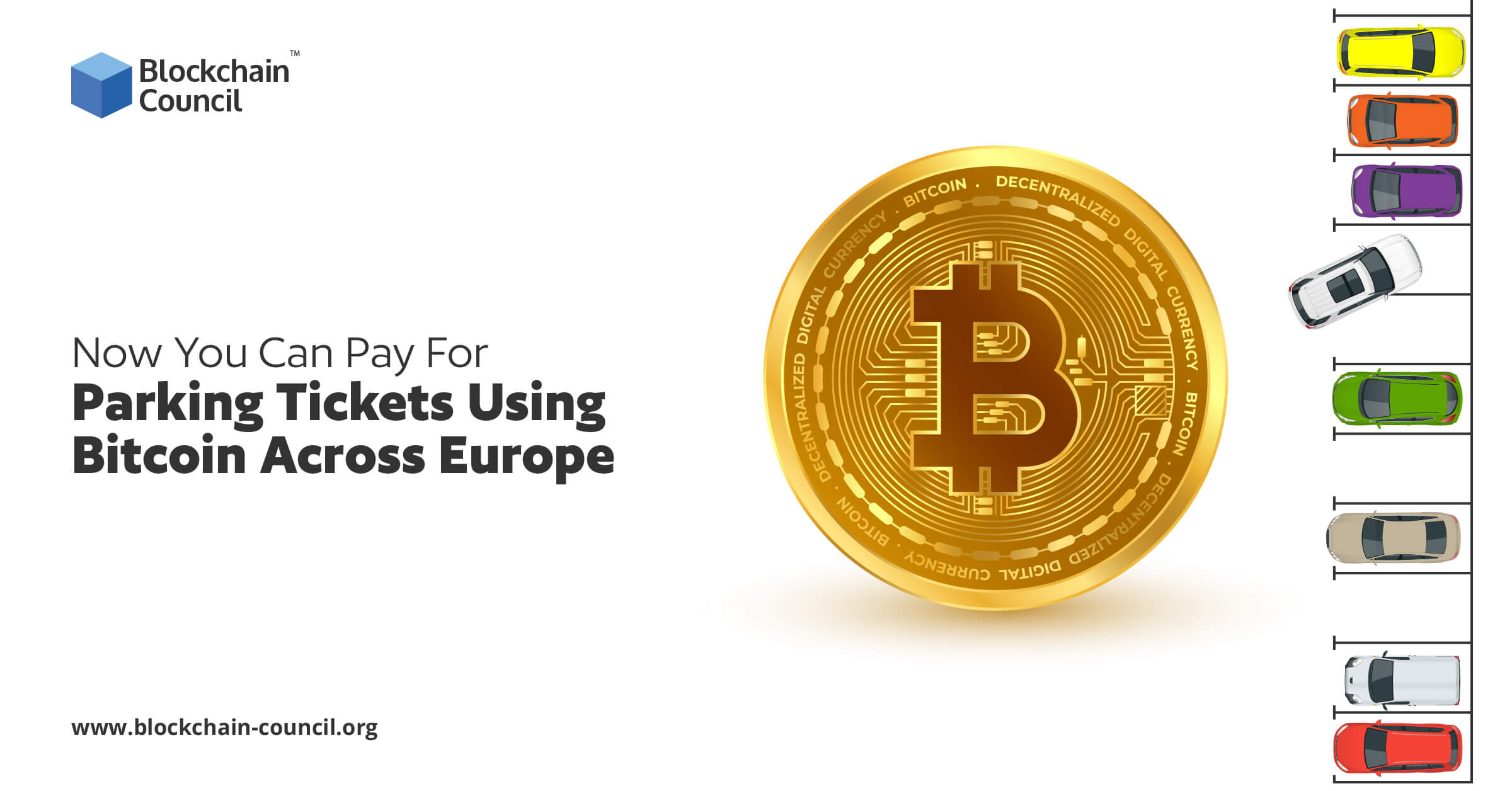 Now You Can Pay For Parking Tickets Using Bitcoin Across Europe