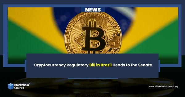 Cryptocurrency Regulatory Bill in Brazil Heads to the Senate