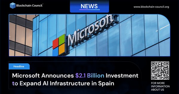 Microsoft Announces $2.1 Billion Investment to Expand AI Infrastructure in Spain