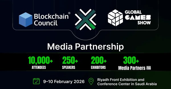 Blockchain Council Announces Media Partnership with the Global Games Show