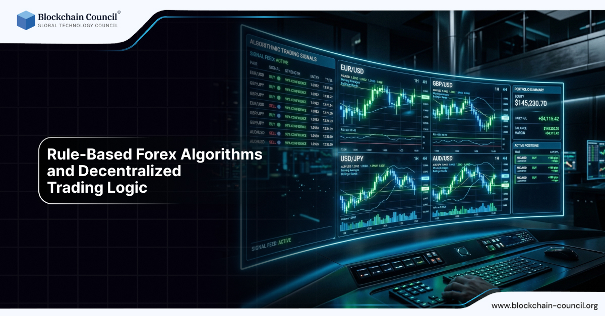Rule-Based Forex Algorithms and Decentralized Trading Logic